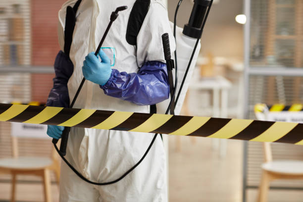 Professional Blood Cleanup technician working in Aguanga, CA